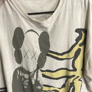 Travis Scott X kaws fragment tee